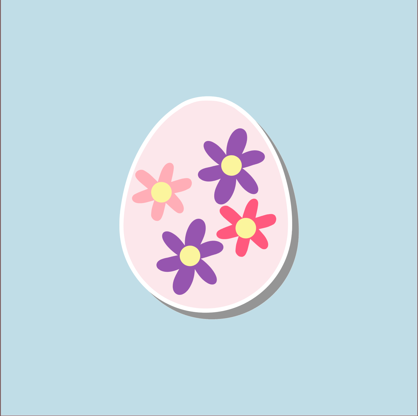 Easter Egg Sticker Sheet