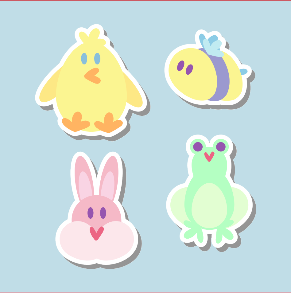 Springtime Sticker Sheet