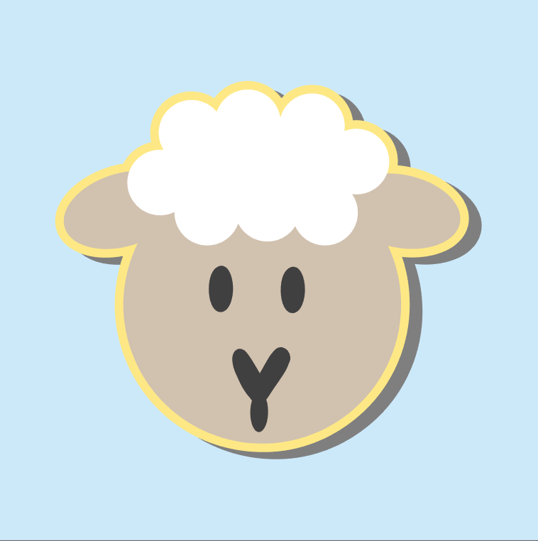 Sheep miniMAKE Stickers