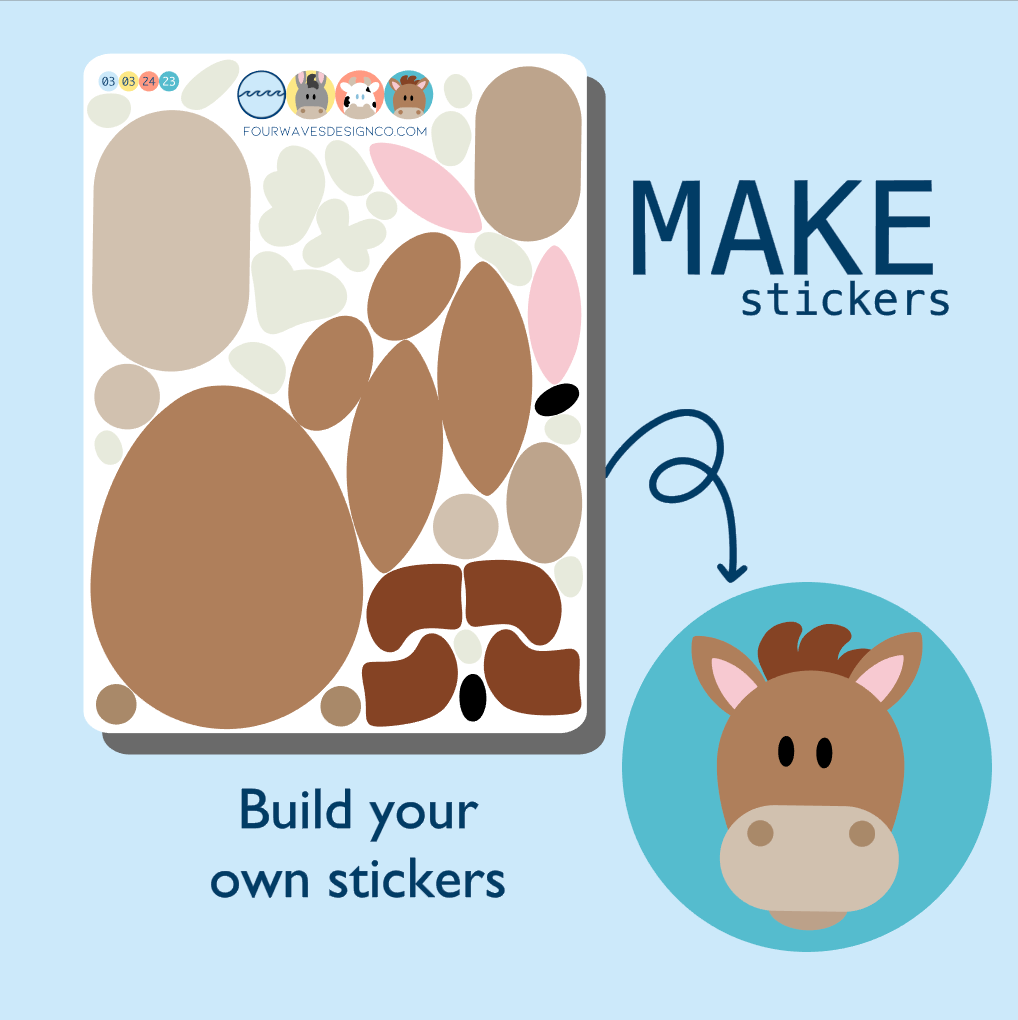 Farm MAKE Stickers