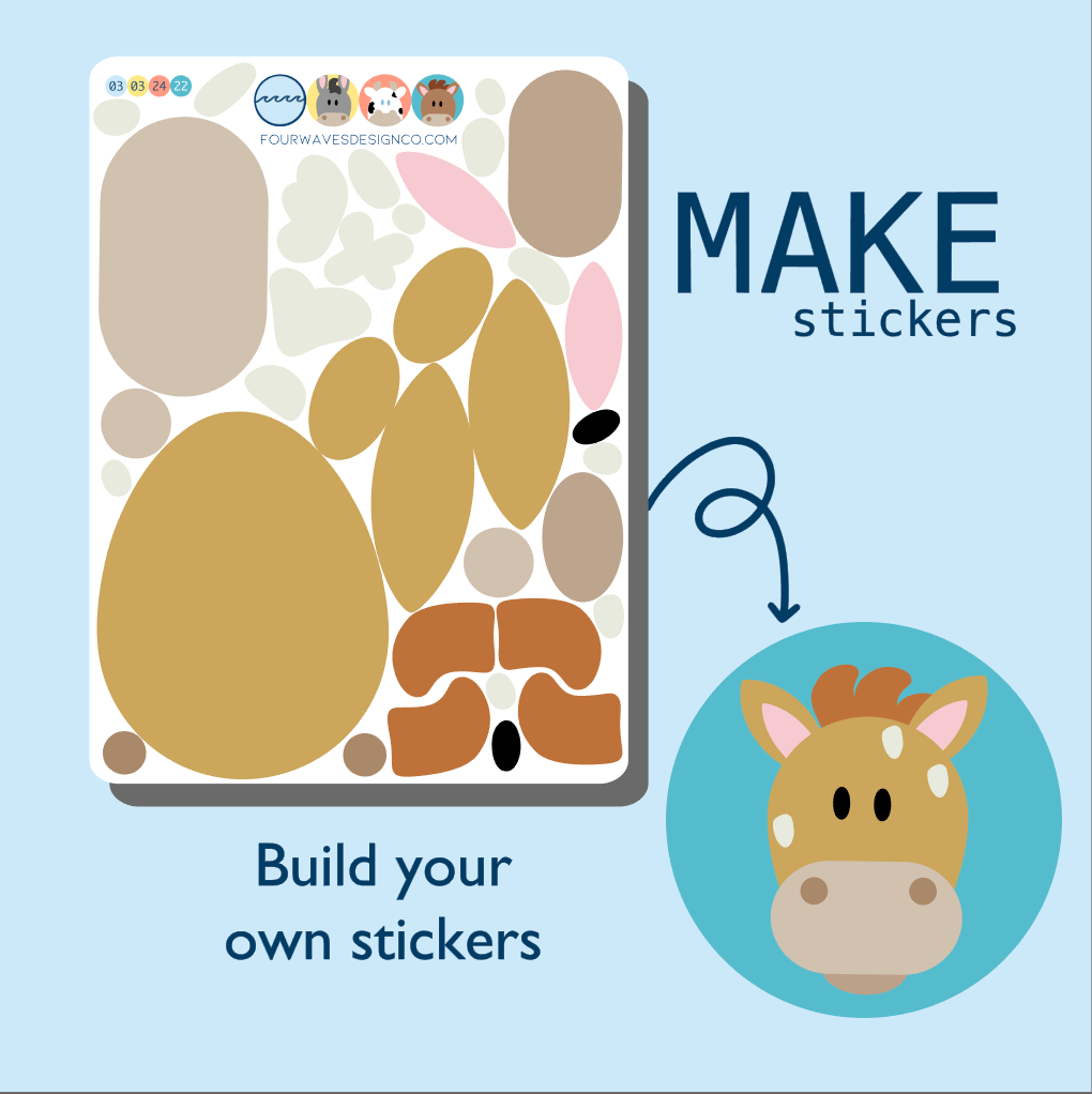 Farm MAKE Stickers