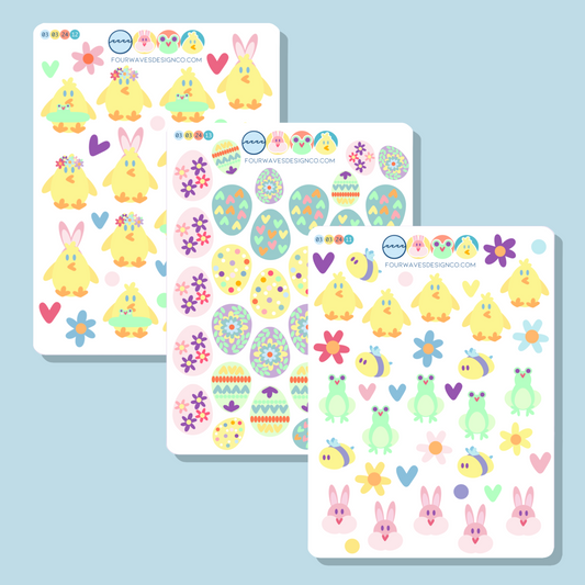 Spring Celebration Sticker Set