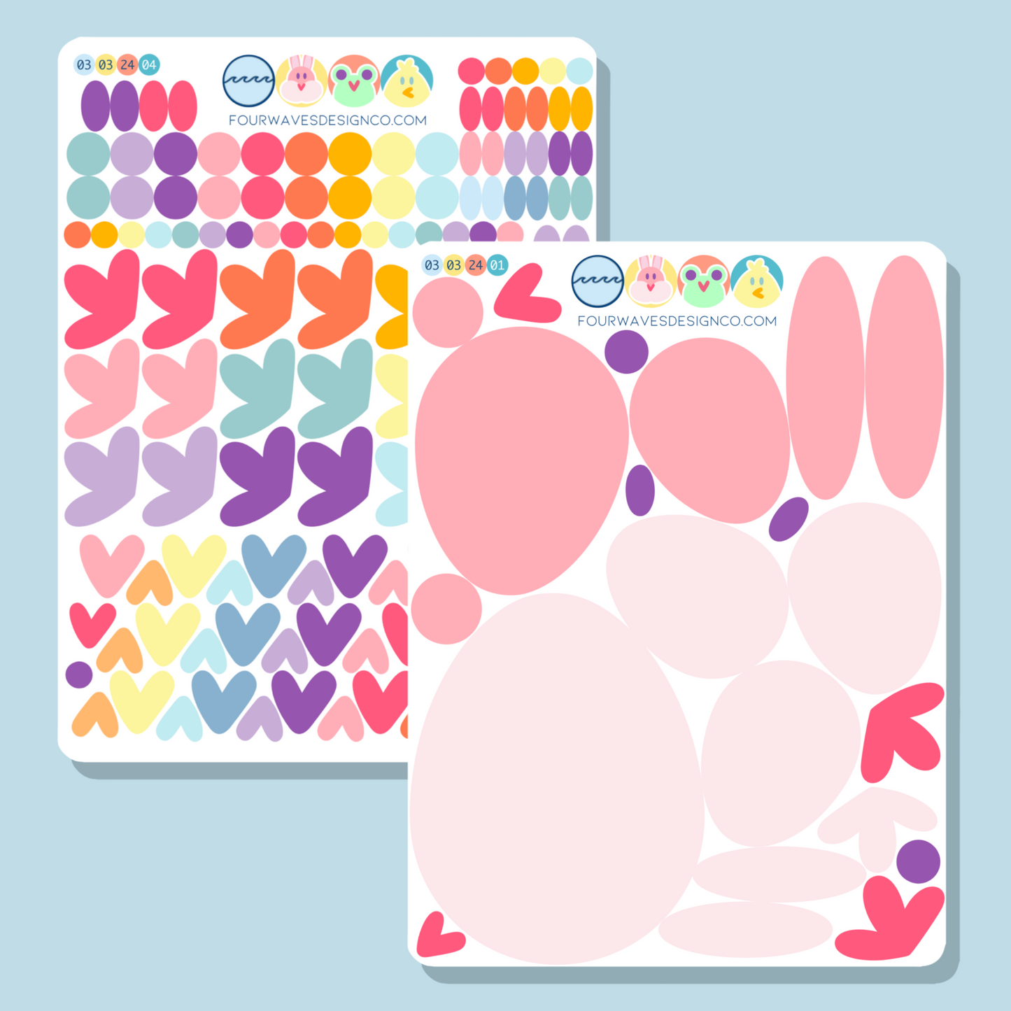 Spring MAKE Stickers | Set