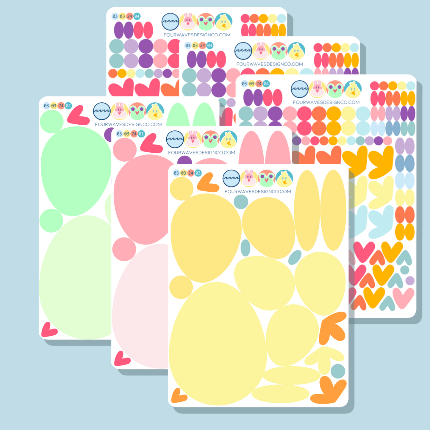 Spring MAKE Stickers | Ultimate Set