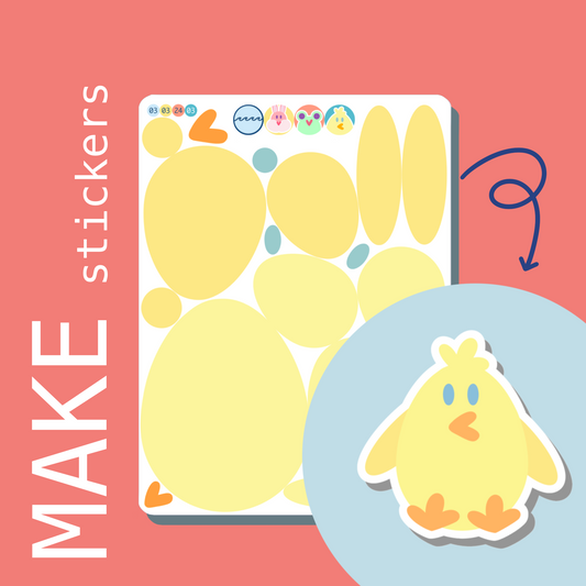 Spring MAKE Stickers | Base