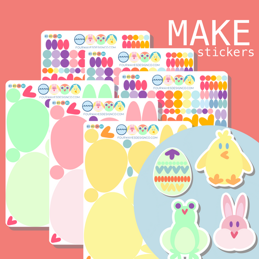 Spring MAKE Stickers | Ultimate Set