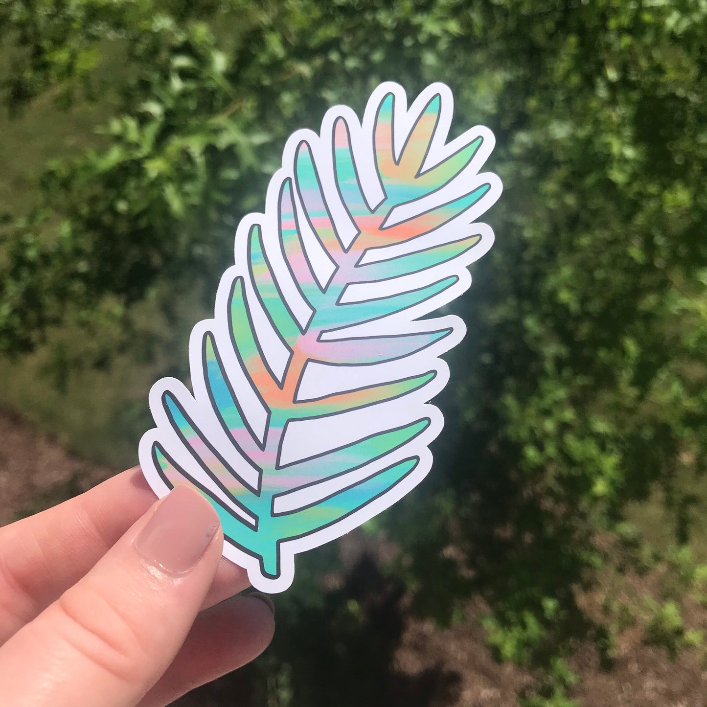 Tropical Palm Sticker 1