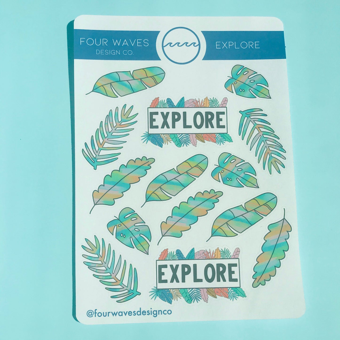 Explore Sticker Sheet