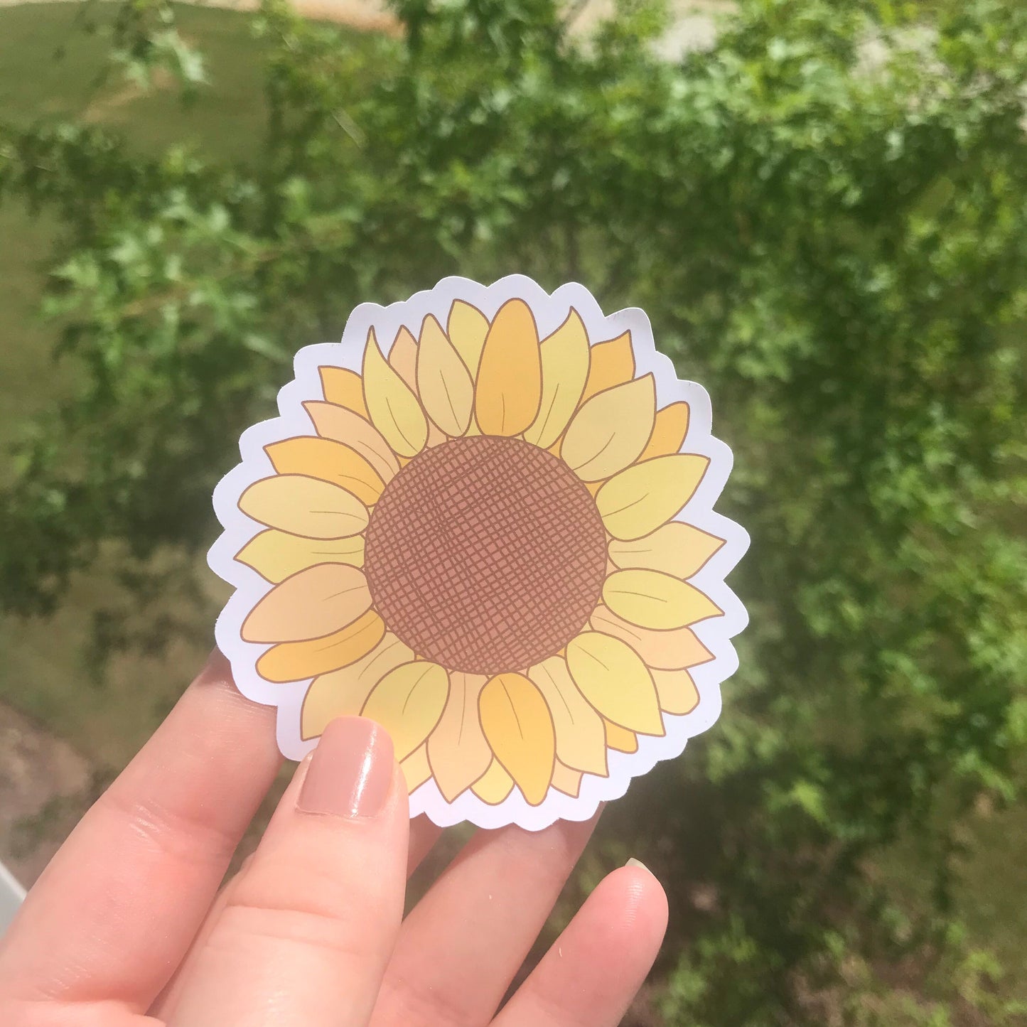 Sunflower Sticker