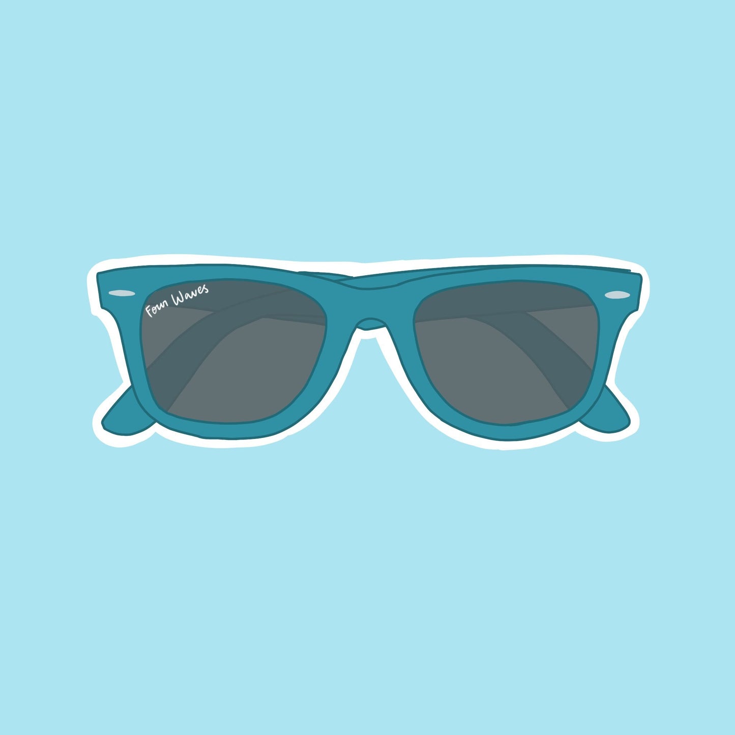 Shades Sticker