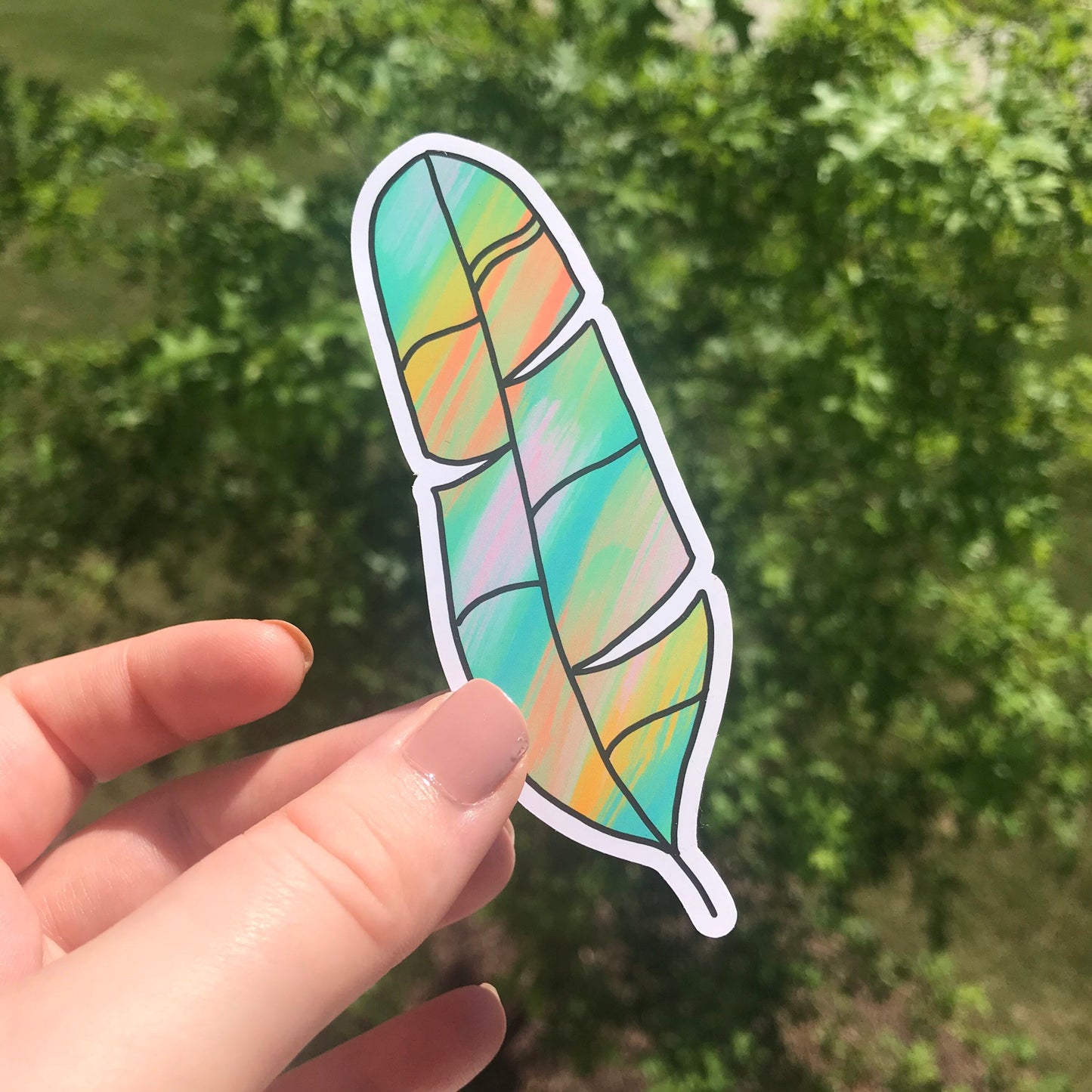 Tropical Palm Sticker 2