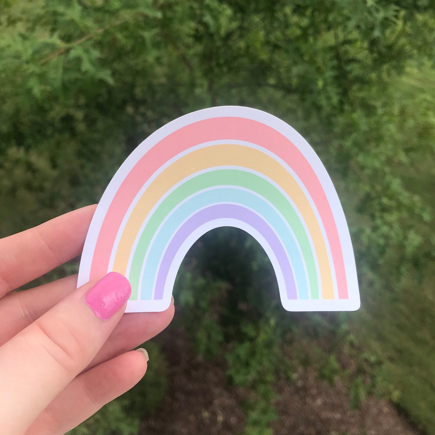 Pastel Rainbow Sticker