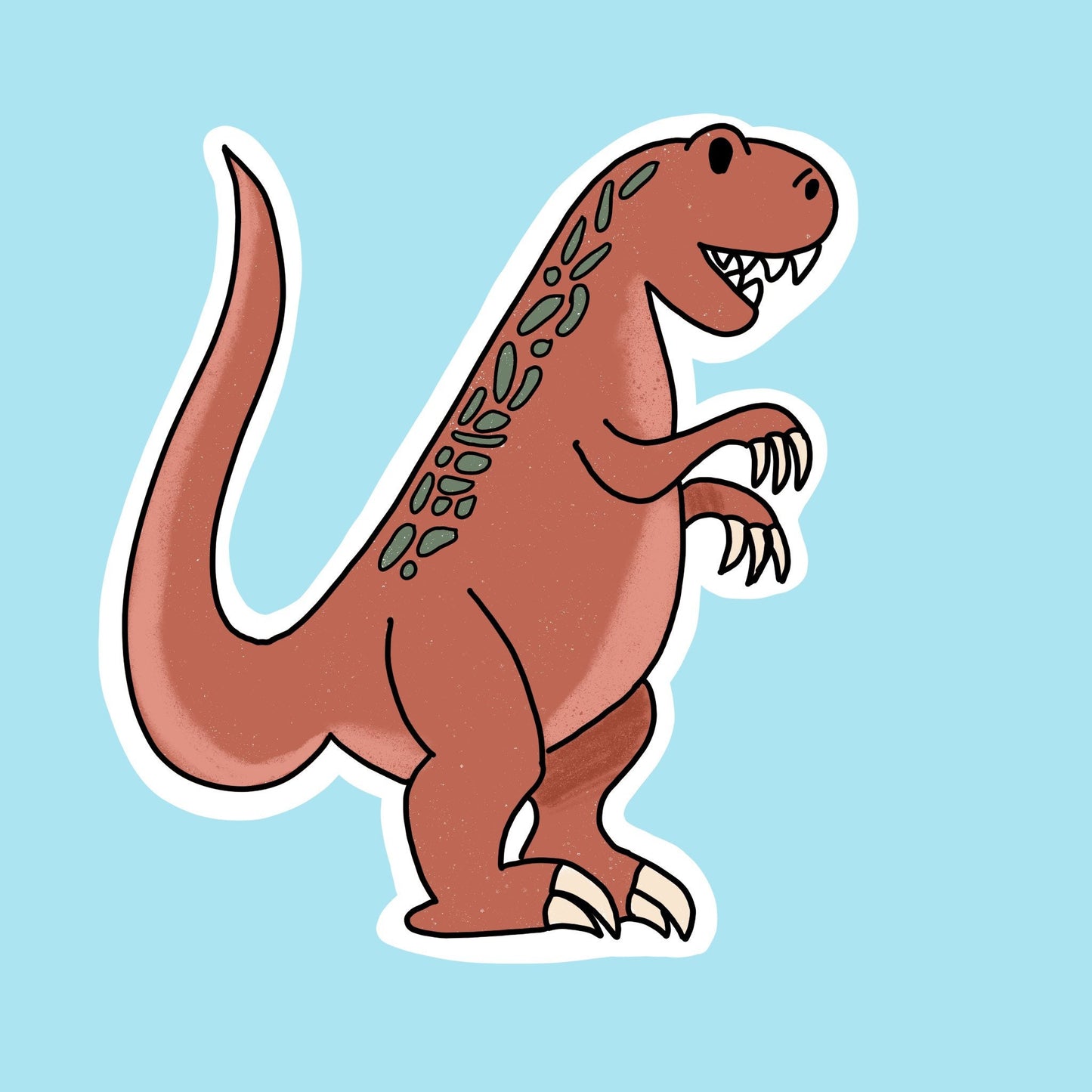 T-Rex Dinosaur Sticker