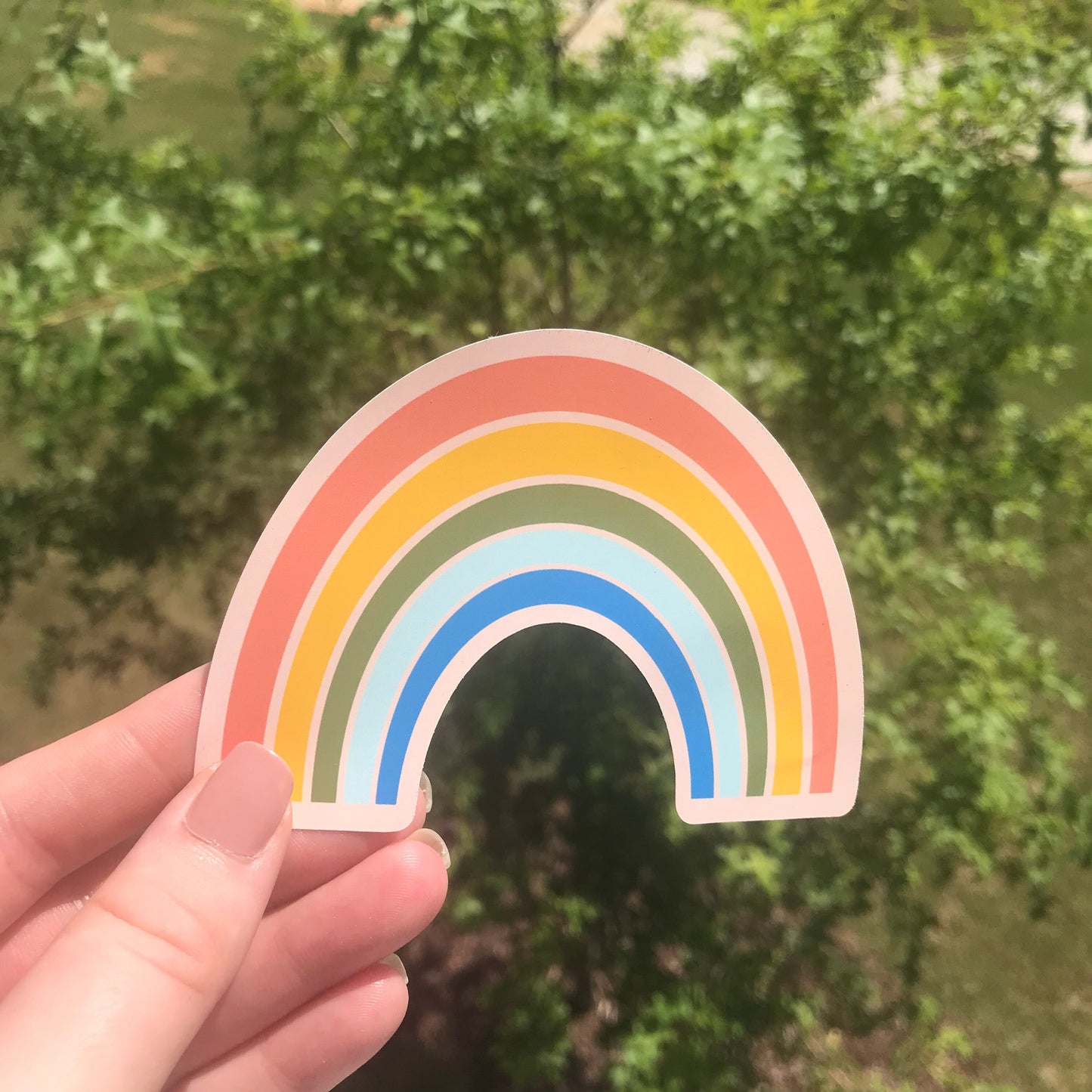 Boho Rainbow Sticker